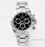 Super Clone Rolex Daytona 116520 Black Dial Watch VRF Swiss 7750 Movement